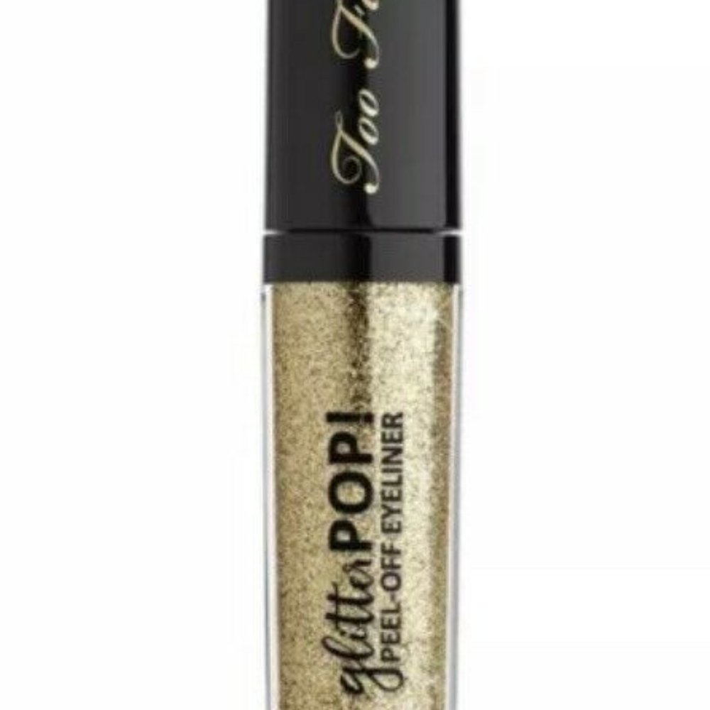 Too Faced Glitter Gold Pop Peel Off Eyeliner